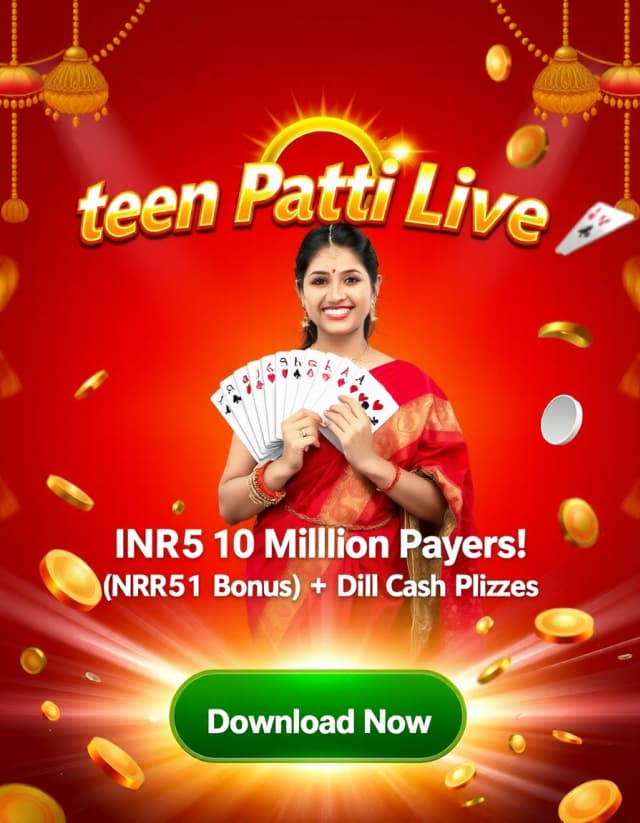 Teen Patti Live Apk Banner