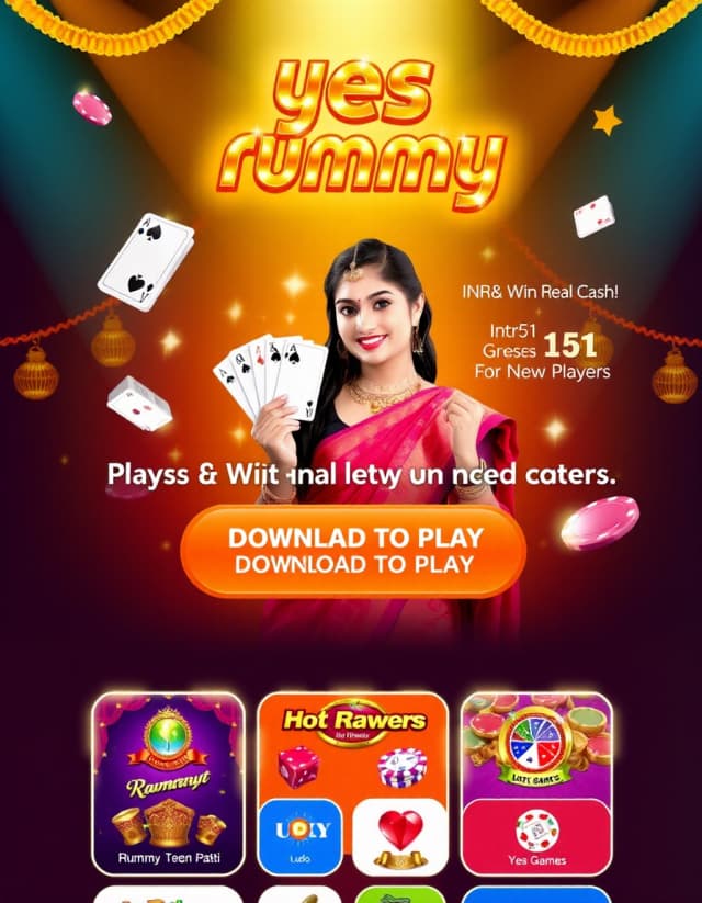 Yes Rummy Banner