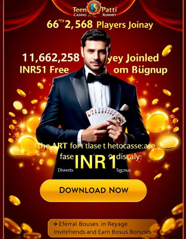 Teen Patti Rummy Download Banner