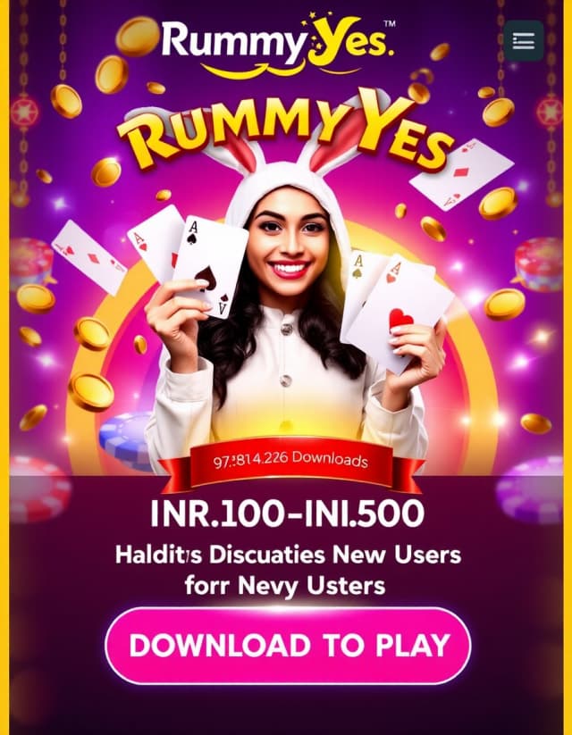 Rummy Yes Banner